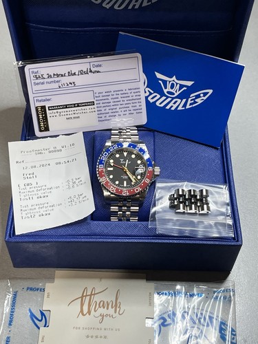 Squale y1545 atmos gmt - squale, 40mm