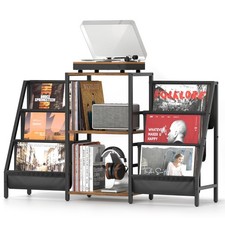 Porta Vinili Con Giradischi