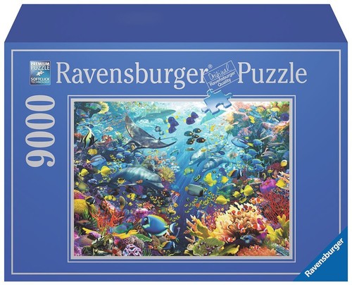 Underwater paradise puzzle - paradise,