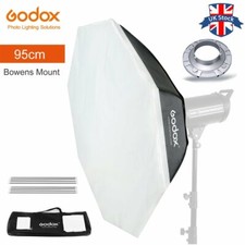 Softbox UK Godox 95 cm 37" ottagonale studio softbox + supporto arco per luce flash UK