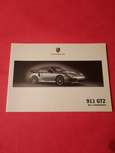 Porsche 911 gt2 libretto uso - gt2,