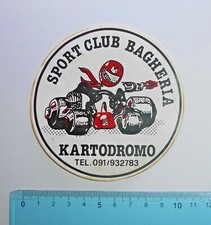 ADESIVO STICKER VINTAGE AUTOCOLLANT AUTO MOTO TUNING GO KART SPORT CLUB 