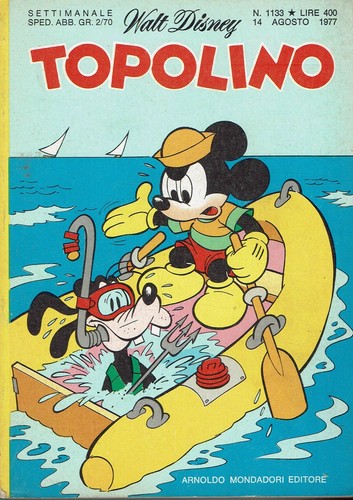 Topolino 1133 walt - topolino, ed.