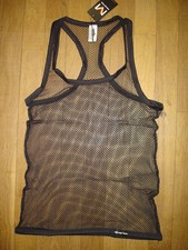 Canotta Taglia M Nero a Rete