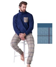 Pigiama uomo in caldo PILE coral Karelpiu' KF9360