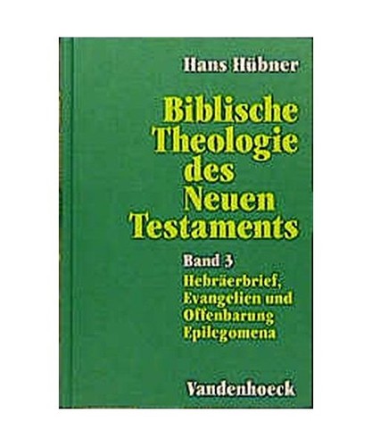 Biblische theologie des neuen - biblische,