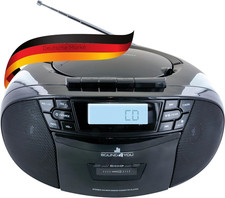 658026 Lettore CD Con Cassette