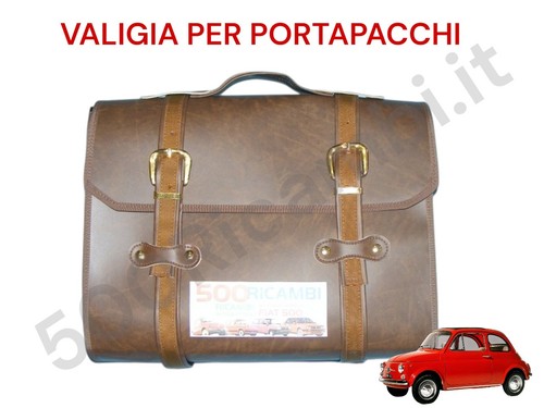 Fiat 500 epoca - valigia, vintage