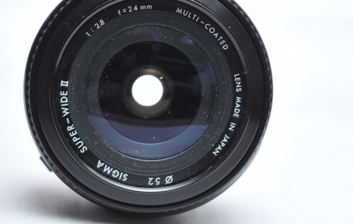 Sigma f2 8 - mm, obiettivo