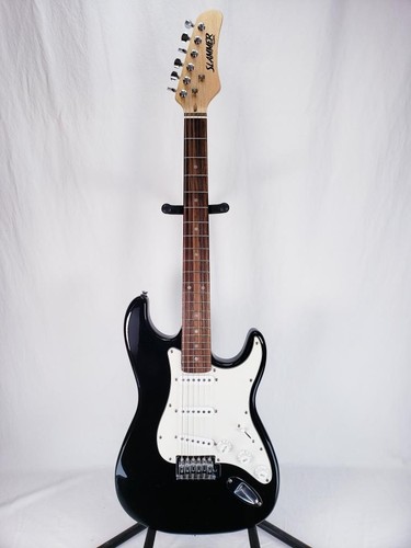 Hamer slammer black strat - black,