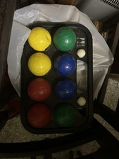 Bocce da gioco 6 sfere Custodia inclusa Set di bocce colorate Bocce per bambini