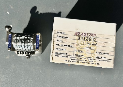 Leibinger numeratrice rotativa