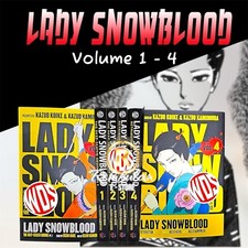Lady Snow Blood Manga Vol.1-4