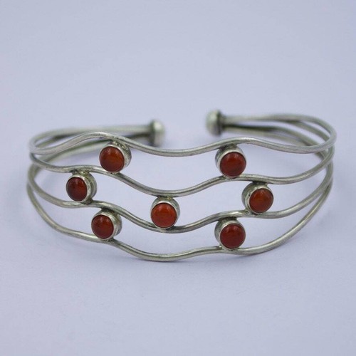 Bracciale vintage corniola - bracciale,