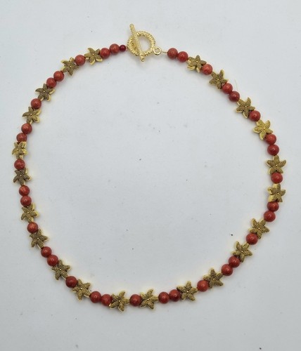 Girocollo estivo rosso oro - estivo,