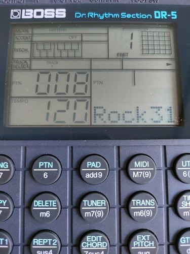 Boss sequencer drum - sequencer,