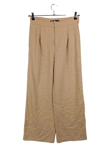 Zara pantaloni donna beige - zara,