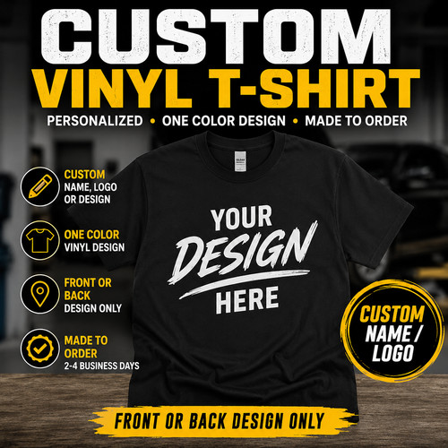 Shirt personalizzata vinile - t-shirt,
