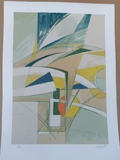 PIZZINATO ARMANDO LITOGRAFIA  FIRMATA E NUMERATA,  ALLIEVO DI GUIDI VIRGILIO.