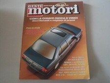 GENTE MOTORI 4/1990 RENAULT 19