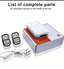 TELECOMANDO E 2 Manifetti Avvolgibile Porte Garage Motore Elettrico 230V