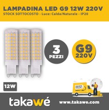 3 PEZZI LAMPADINA LED SMD 12W