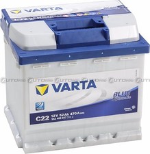 BATTERIA PER AUTO VARTA C22 12