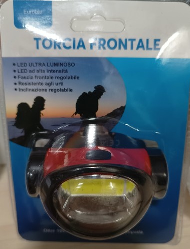 Torcia frontale batteria - torcia,