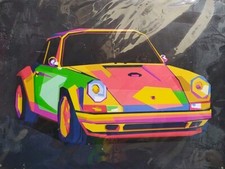 Targa Lamiera Auto Sportiva