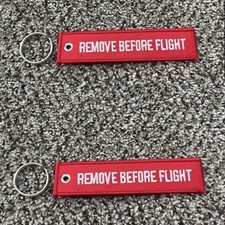 Portachiavi Rimuovi Prima del Volo Confezione da 2!!!!
