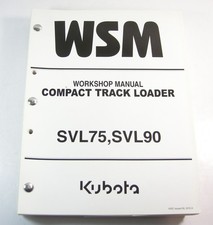 Manuale originale Kubota SVL75