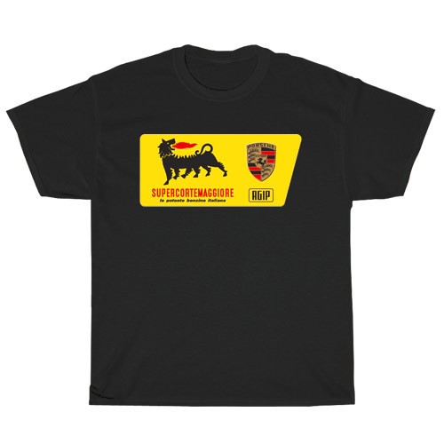 Shirt americana logo - t-shirt, agip