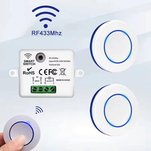 433mhz wireless 10a - rf, relè