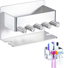 Portaspazzolino Elettrico, Porta Spazzolino Da Muro, Porta Dentifricio, Porta Sp