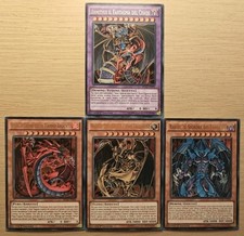Yu-Gi-Oh 3 Bestie Sacre Hamon Uria Raviel + Armityle Ultra Rara ITALIANO DUSA NM