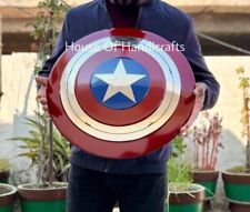 Scudo di Capitan America da 18 pollici in metallo fatto a mano per cosplay