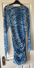 BNWT Blue Zebra Printed ZARA