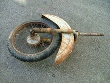 MOTO AERMACCHI GHIBLI ZEFFIRO MACCHI MONSONE 125 150 RUOTA FORCELLA PARAFANGO