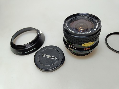 Minolta rokkor 20 mm - minolta, w.