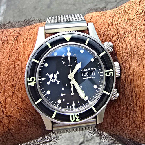 Helson blackbeard cronografo - helson,