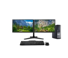 Dell Dual Monitor Screen SFF