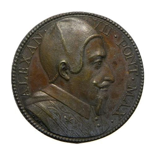 Medaglia alessandro vii - alessandro,
