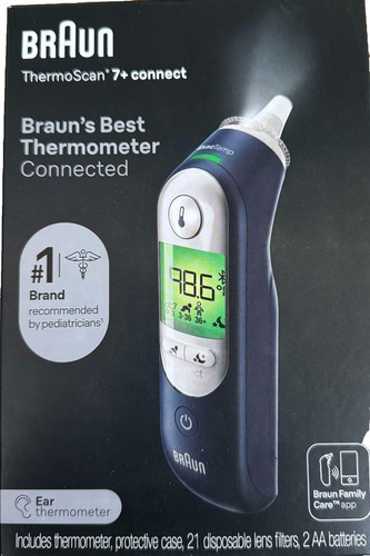 Braun thermoscan connect - 7+,
