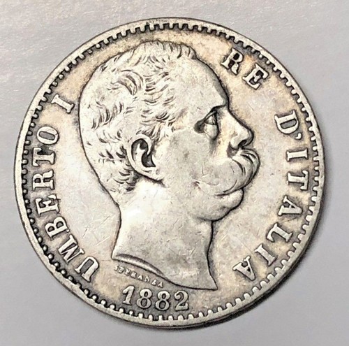Lire 1882 zecca - 2,