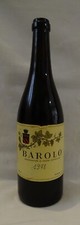 Bottiglia vino barolo - bottiglia,