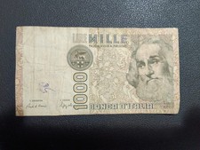 Banconota italiana Mille Lire