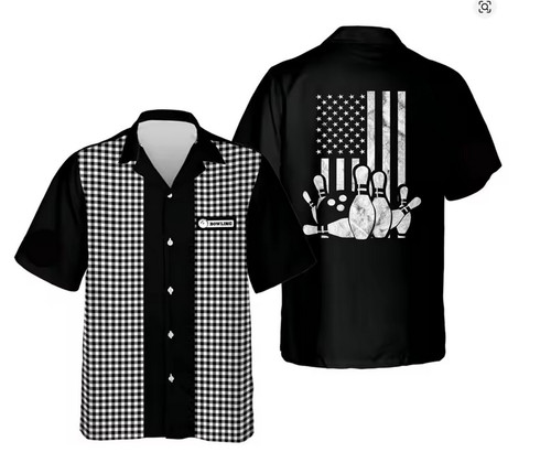 Camicia bianco nero stile - camicia,