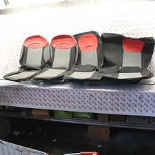 KIT FODERE SEDILI PELLE-TESSUTO COMPLETE COD. 334 FIAT 500X 2015 USATE ORIGINALI