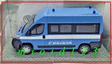 POLIZIA di STATO 113 - FIAT DUCATO MAXI - 1/43 Die-cast MondoMotors SECURITY