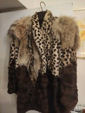 Pelliccia vera taglia 48